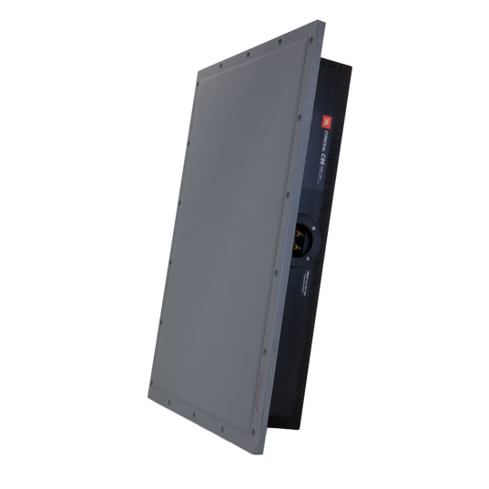 Conceal C86 - Grey - 8-inch (200mm) 6-element, Dual Panel Invisible Loudspeaker - Left